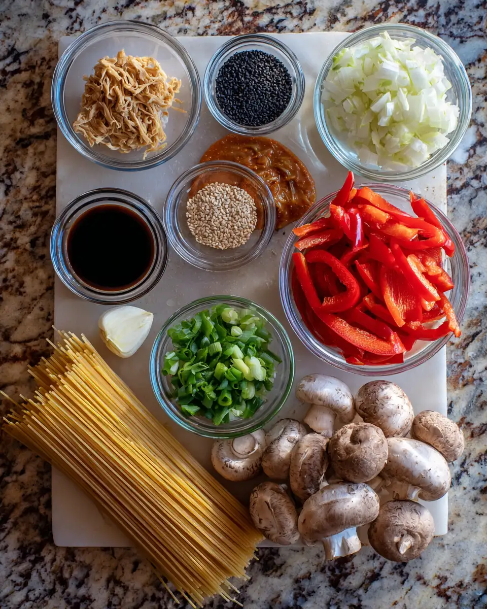 Ingredients for Fusion Flavors: Discover the Ultimate Korean-Inspired Pasta Recipe