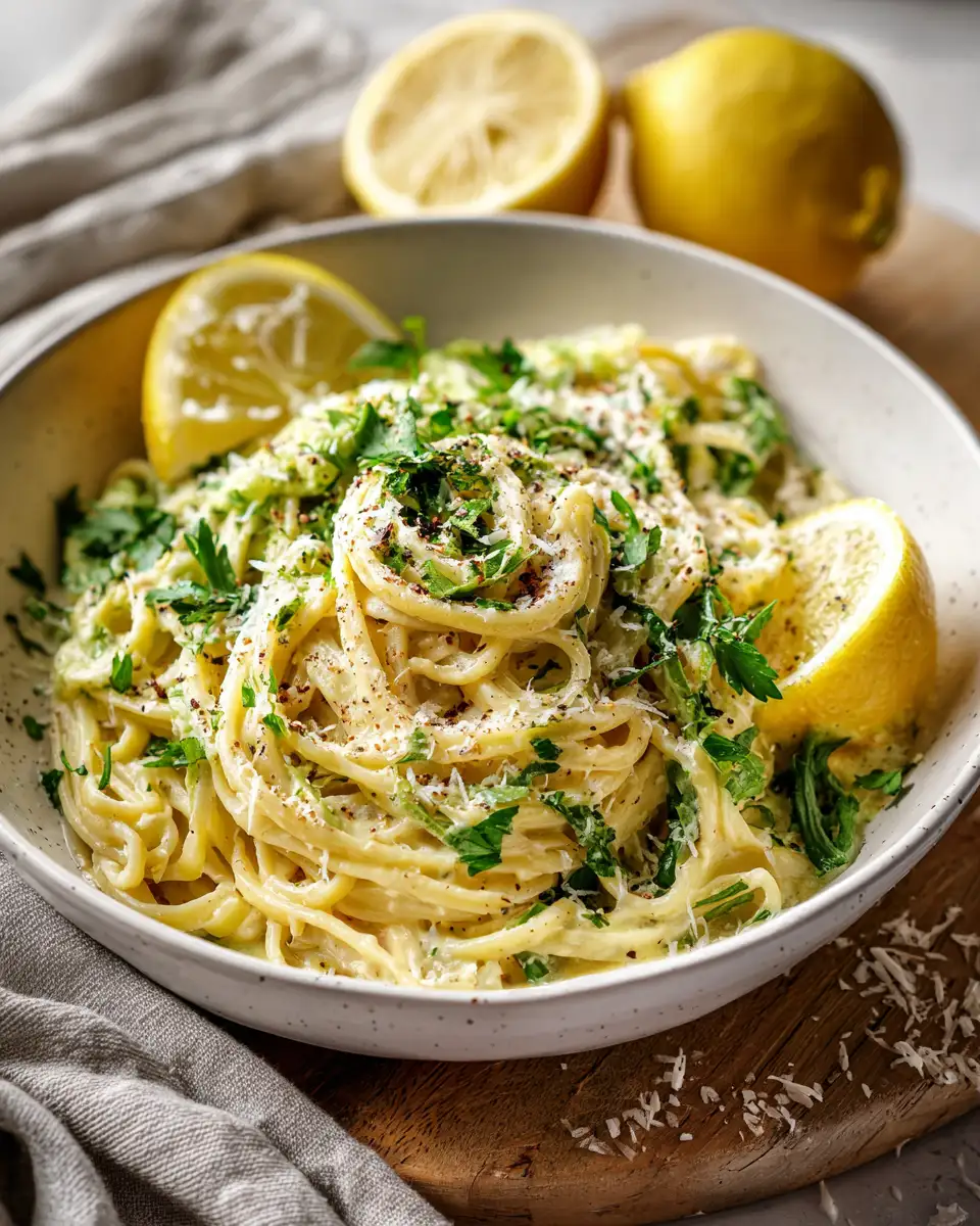 Zesty Lemon Pasta Recipe: A Citrusy Twist on a Classic Dish - Featured Image