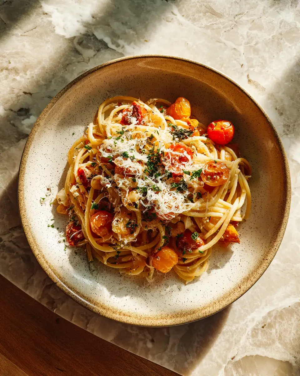 Final dish - Simplicity Served: Delicious Pasta Recipes with Fewer Ingredients