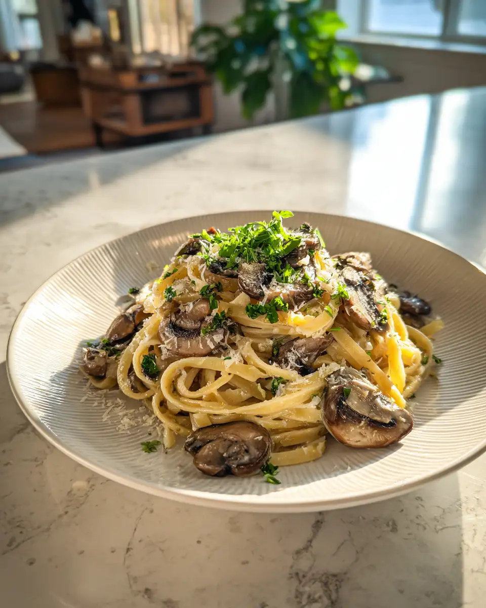 Final dish - Mouthwatering Mushroom Magic: Unveiling the Ultimate Pasta Recipe