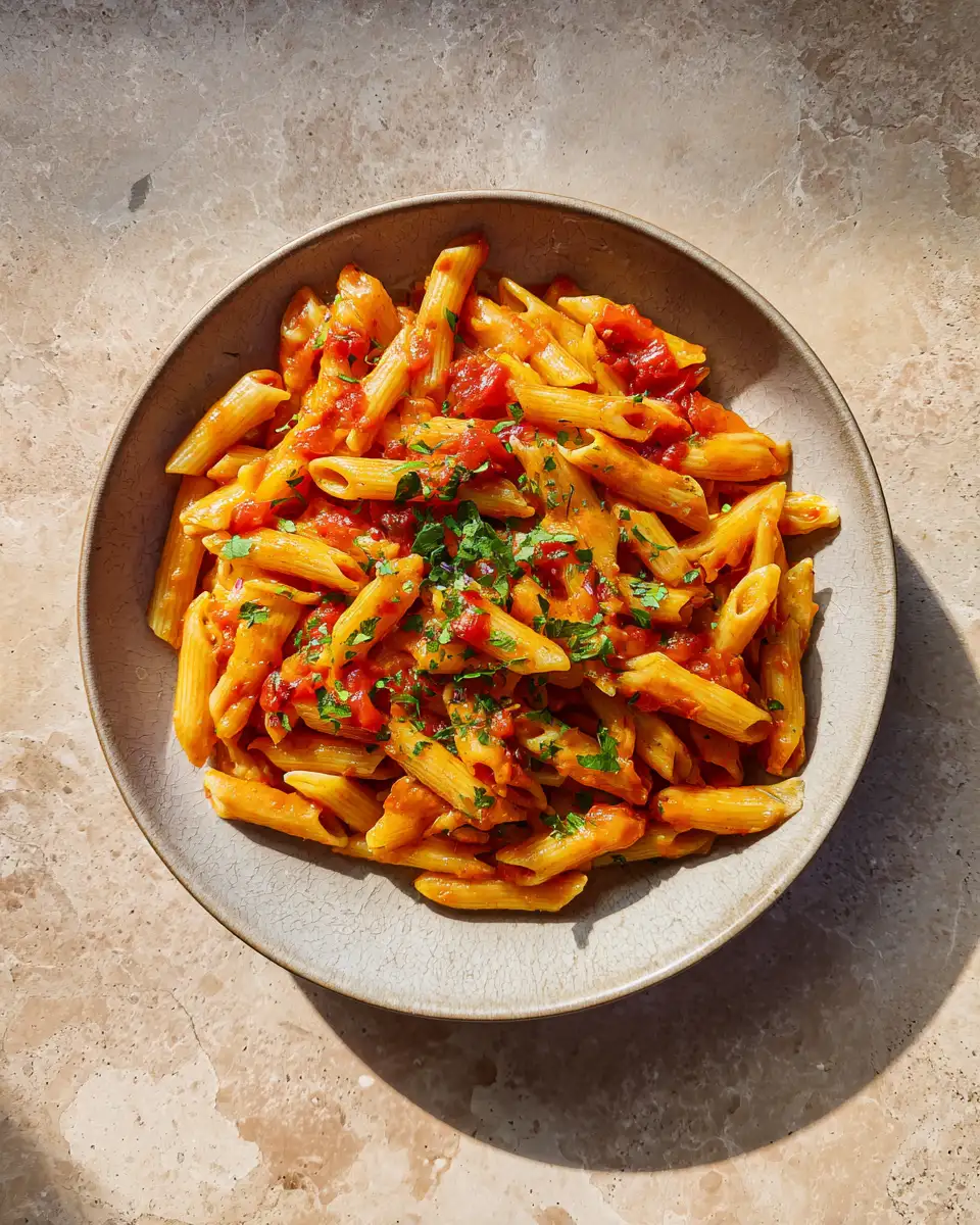 Final dish - Pasta with Ketchup Recipe: A Quick and Quirky Comfort Dish