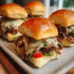Sizzling Philly Cheesesteak Sliders: Bite-Sized Flavor Explosion - Featured Image