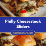 Sizzling Philly Cheesesteak Sliders: Bite-Sized Flavor Explosion