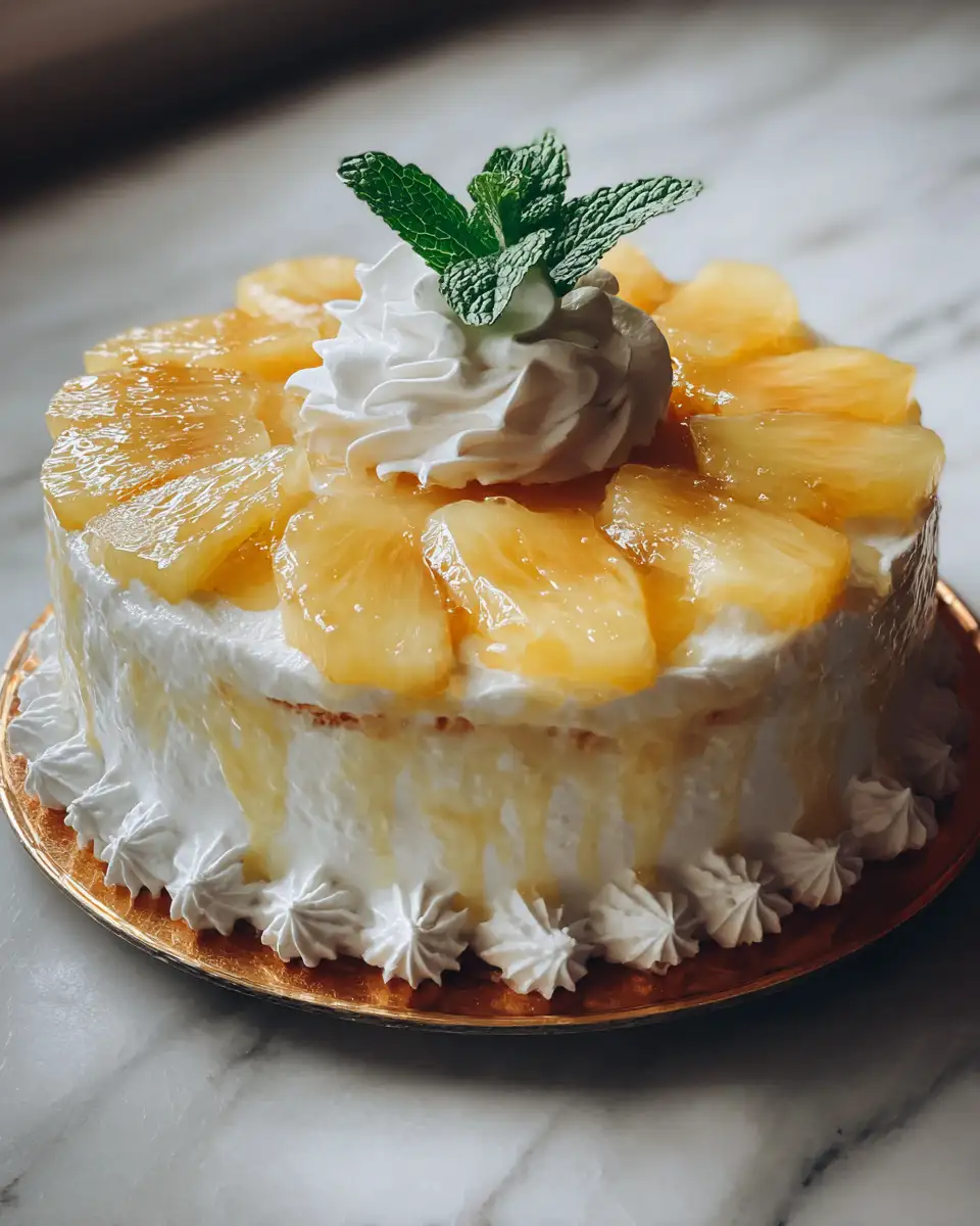 Tropical Delight: Irresistible Recipe for Pineapple Cake - Featured Image