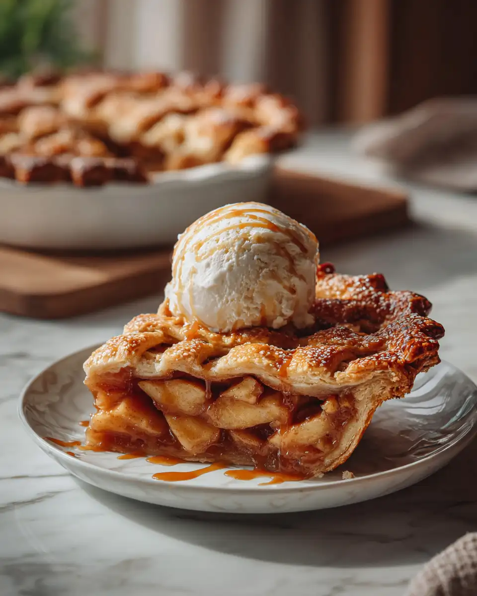 Irresistible Salted Caramel Apple Pie Recipe You Need to Try - Featured Image
