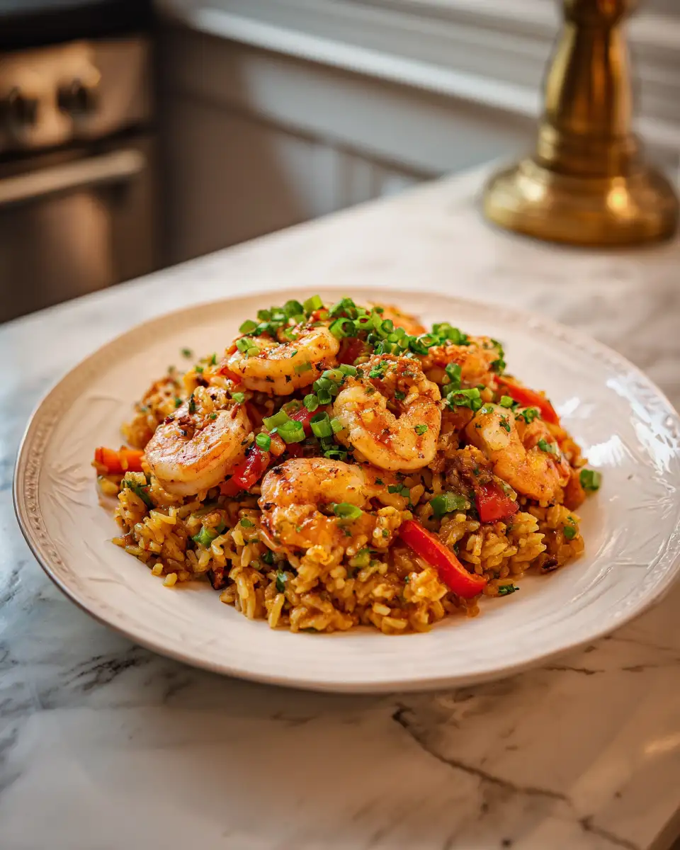 Spice Up Your Dinner Table with Savory Shrimp Dirty Rice and Bell Peppers - Featured Image