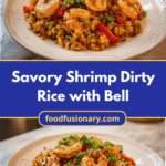 Spice Up Your Dinner Table with Savory Shrimp Dirty Rice and Bell Peppers