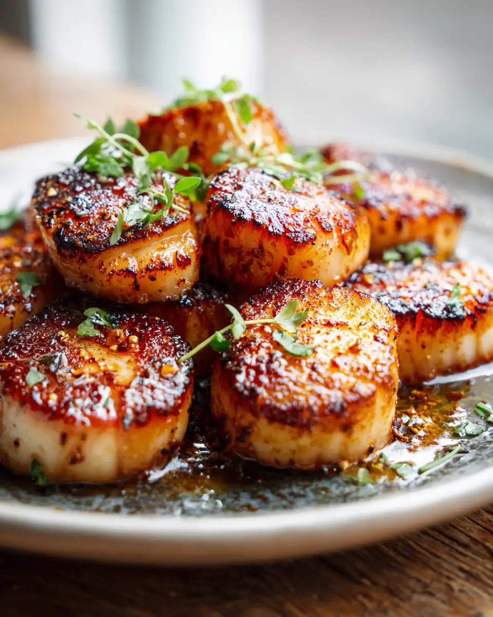 Spice Up Your Dinner with Seared Scallops and Cajun Flair - Featured Image