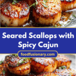 Spice Up Your Dinner with Seared Scallops and Cajun Flair