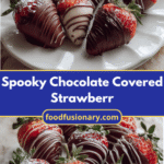 Spooky Chocolate Covered Strawberries That Will Haunt Your Taste Buds