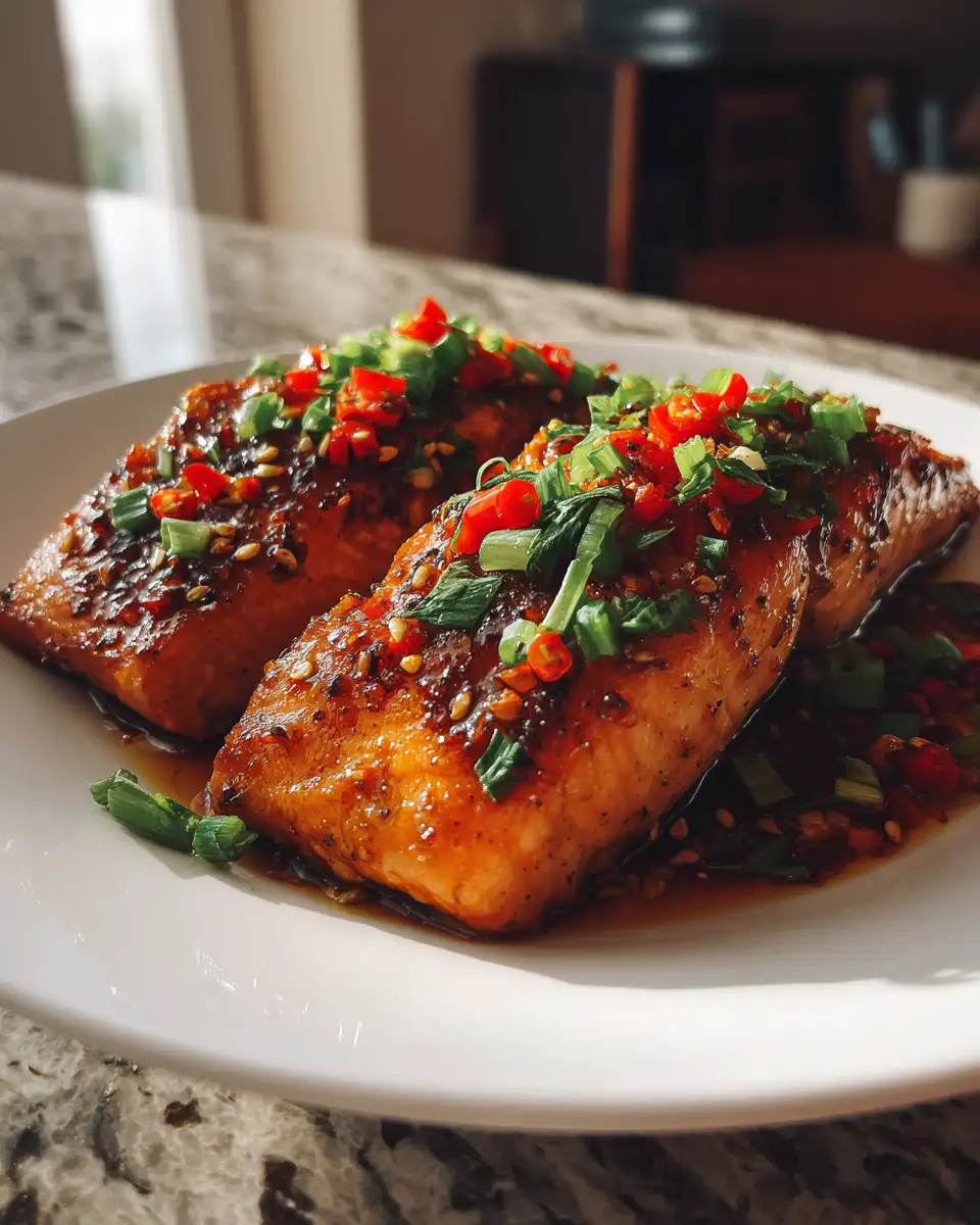 Savor the Flavor: Sweet Chili Garlic Salmon Sensation - Featured Image