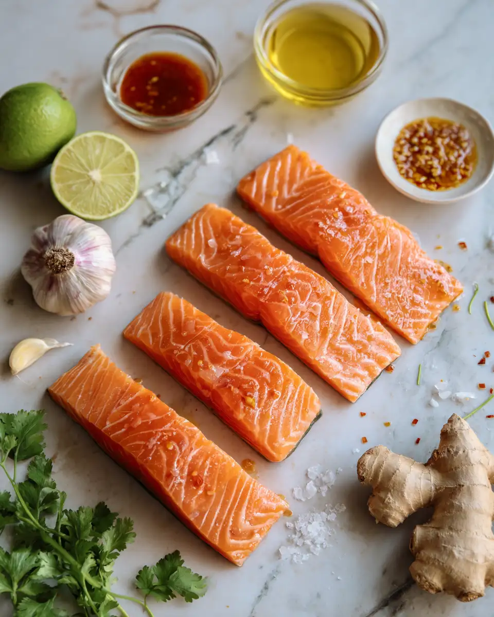 Ingredients for Savor the Flavor: Sweet Chili Garlic Salmon Sensation