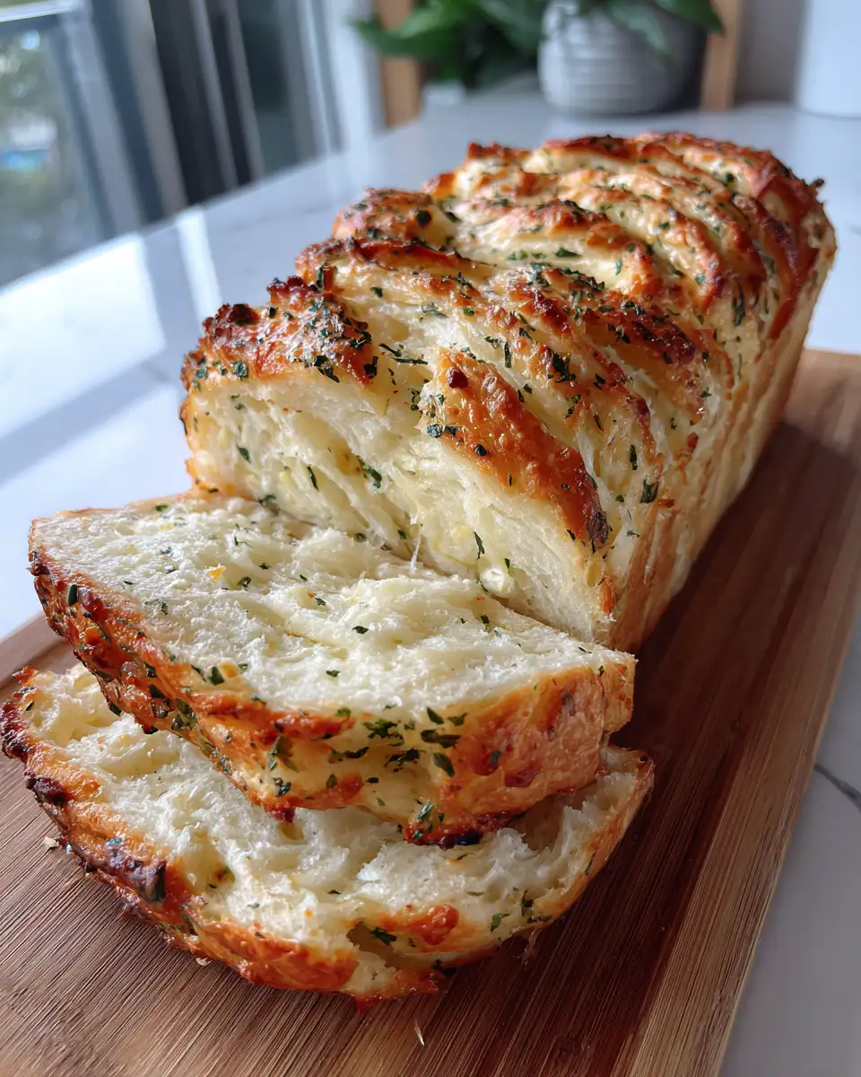 Irresistible Swirled Garlic Herb and Cheese Bread: A Flavorful Baking Adventure - Featured Image