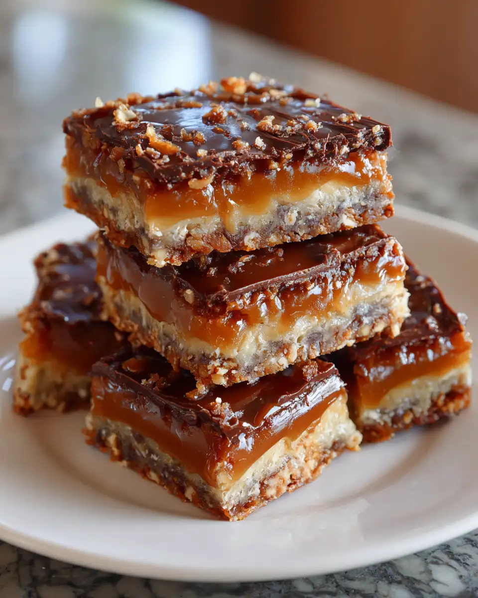 Irresistible Indulgence: Discover the Magic of Tasty Gooey Caramel Bars - Featured Image