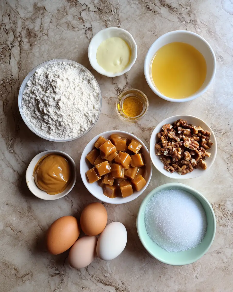 Ingredients for Irresistible Indulgence: Discover the Magic of Tasty Gooey Caramel Bars