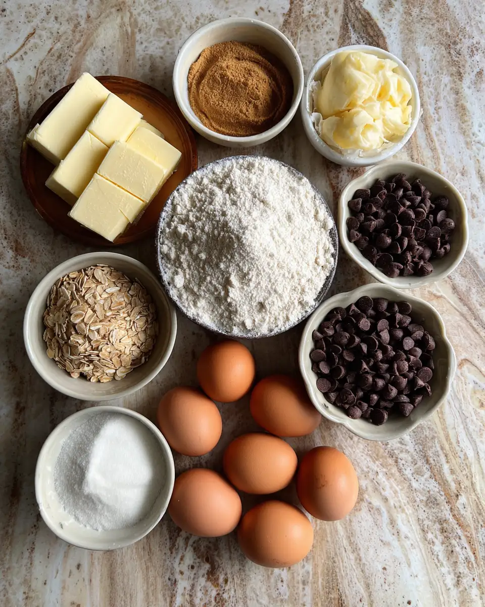 Ingredients for Irresistible Indulgence: The Recipe for Chocolate Chip Cookie Dough Cups