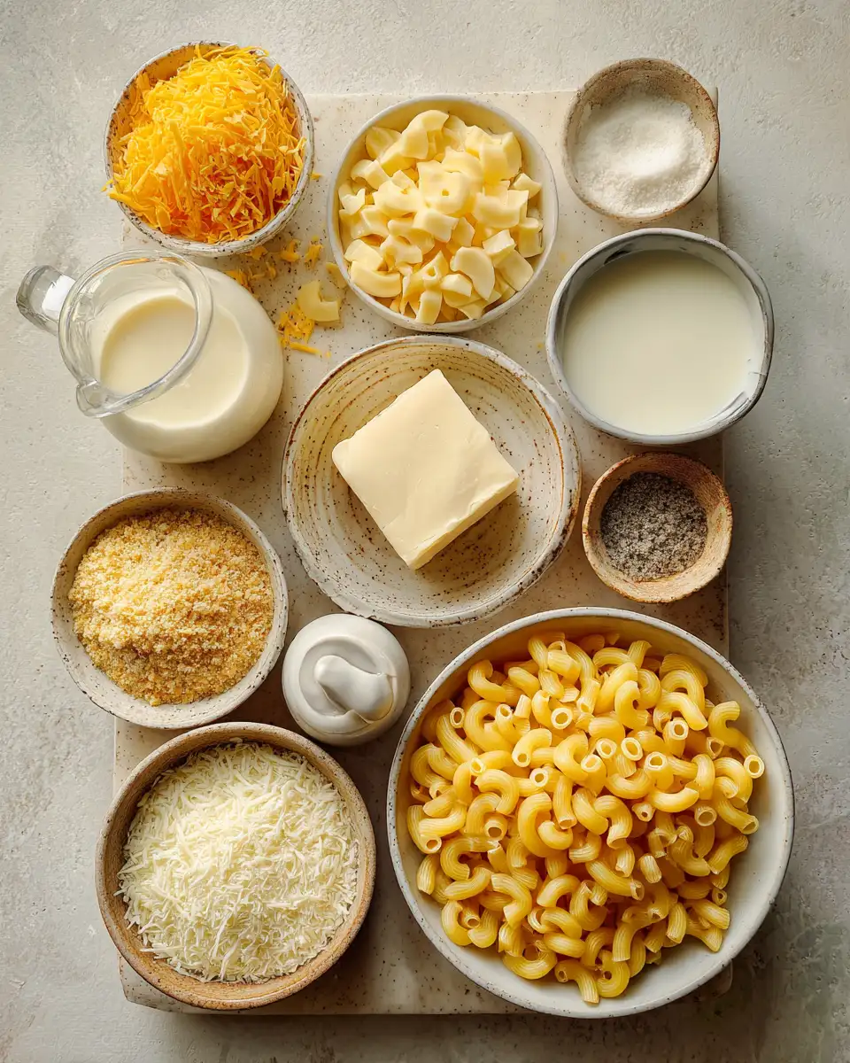 Ingredients for Indulgent Truffle Mac and Cheese Recipe You Need to Try