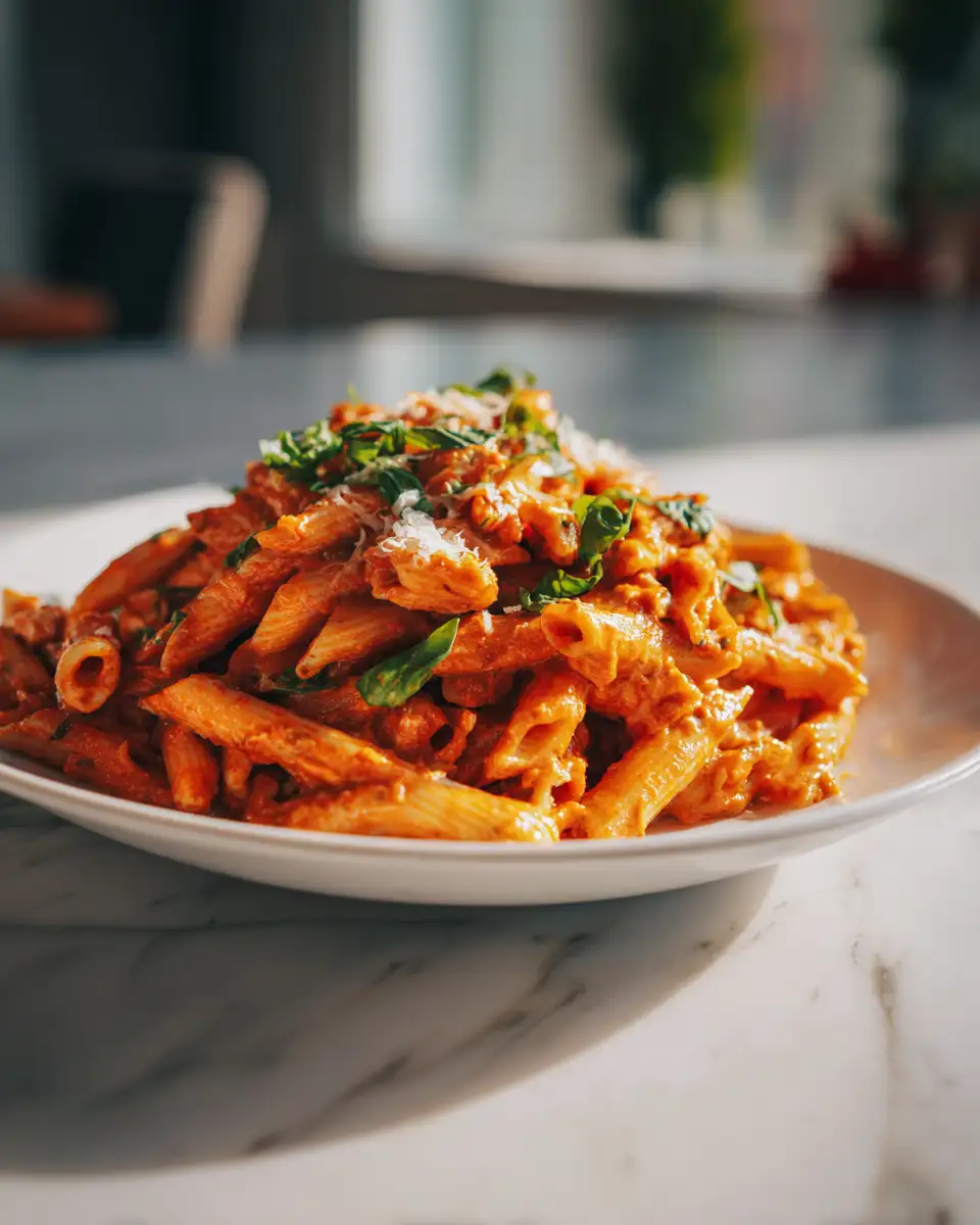 Vodka Pasta Perfection with Trader Joe's Ingredients - Featured Image
