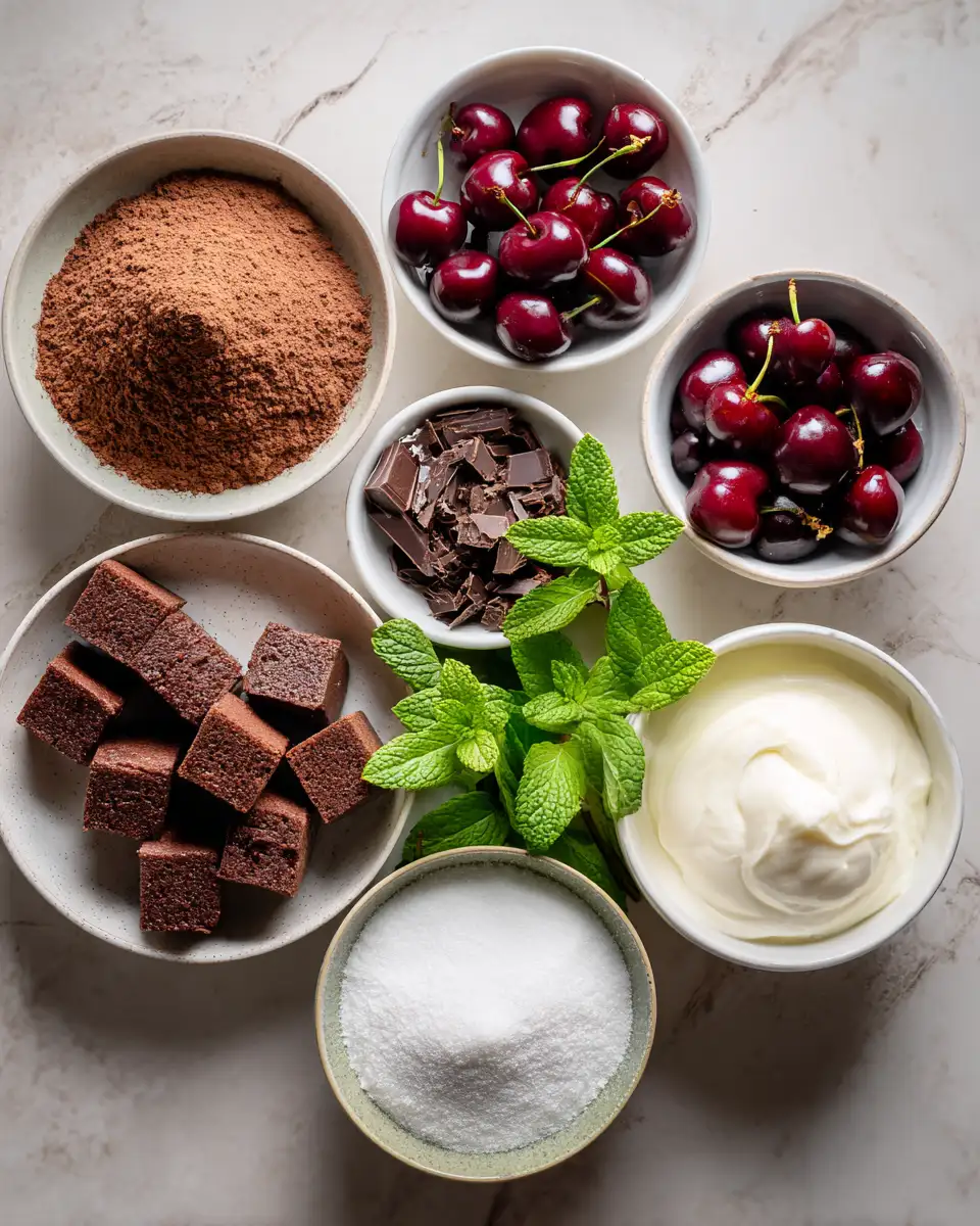 Ingredients for Decadent Black Forest Trifle for Christmas That Will Steal the Show