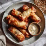 Irresistible Blueberry Cream Cheese Egg Rolls That Will Sweeten Your Day - Featured Image