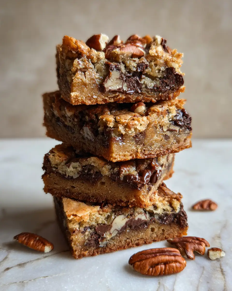 Irresistible Brown Butter Pecan Blondies You Need to Try - Featured Image