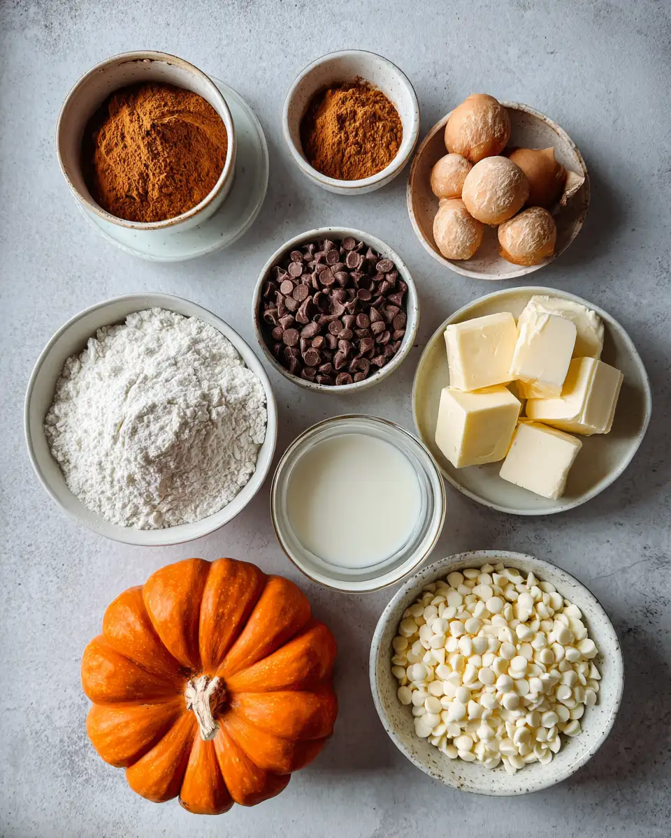 Ingredients for Irresistible Brown Butter Pumpkin Blondies You Need to Try