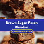 Irresistibly Chewy Brown Sugar Pecan Blondies You Need to Try