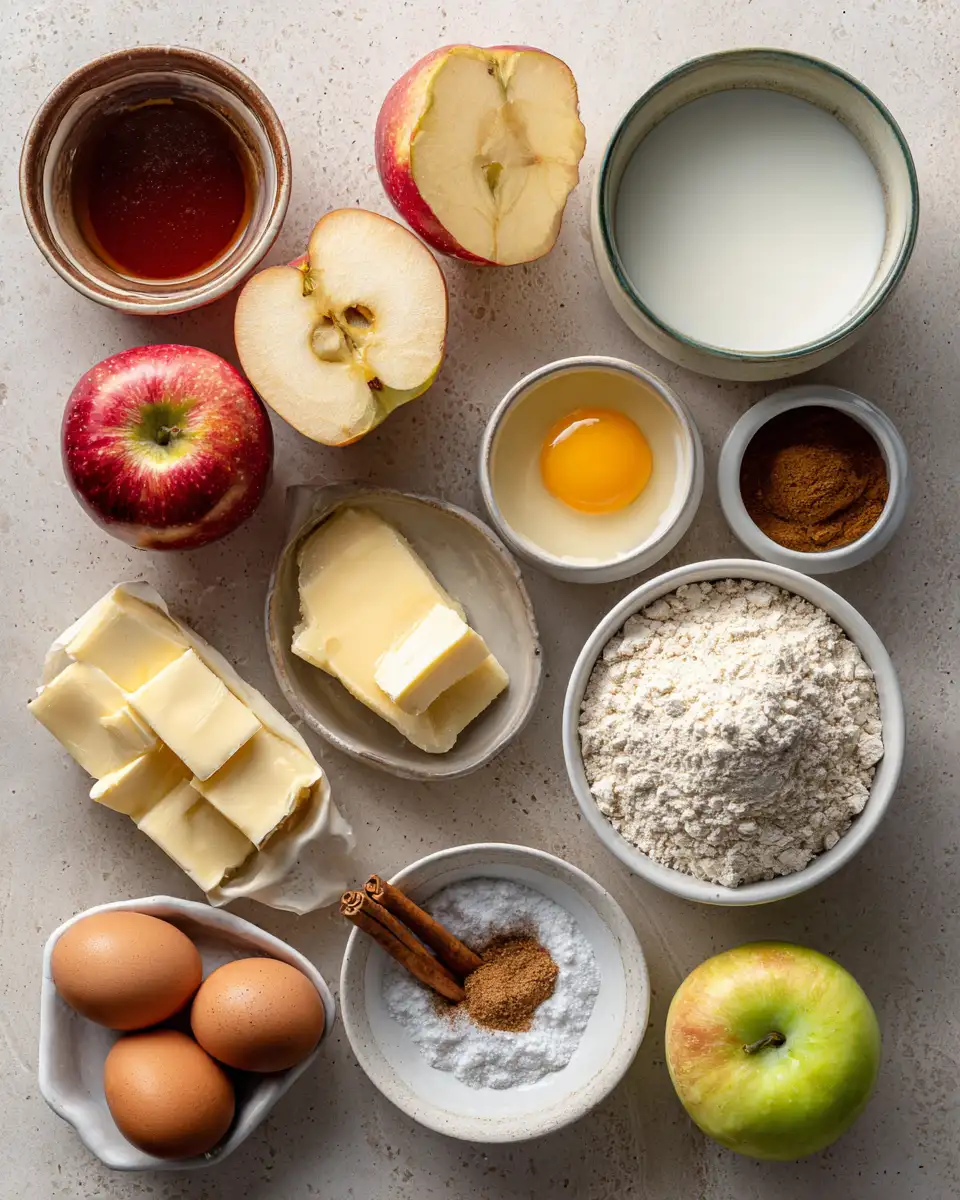 Ingredients for Irresistible Caramel Apple Galette Recipe That Will Sweeten Your Day