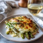 Irresistibly Creamy Cheesy Asparagus Gratin Recipe to Savor - Featured Image
