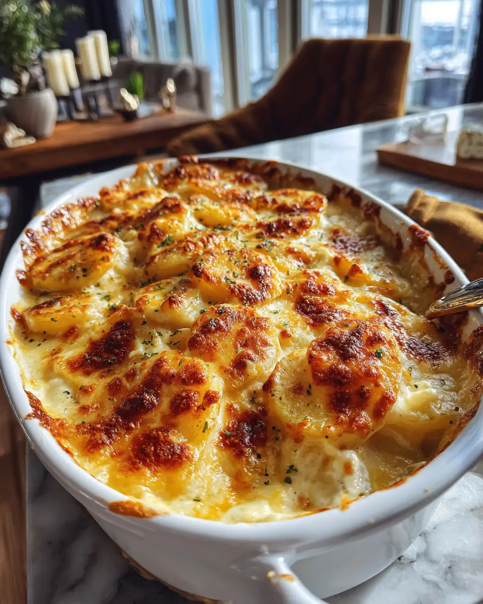 Ultimate Cheesy Scalloped Potatoes Recipe That Melts in Your Mouth - Featured Image