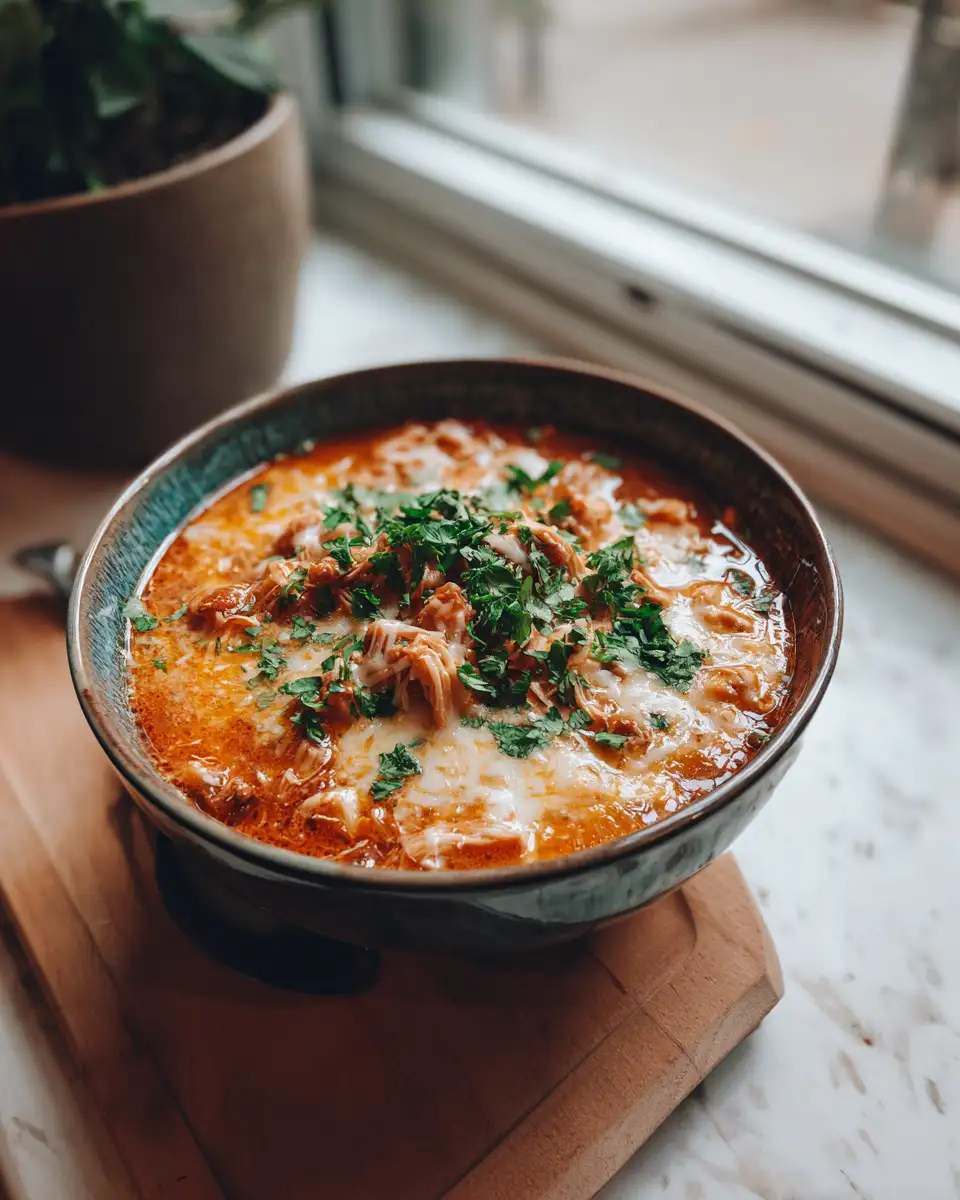 Creamy Chicken Enchilada Soup Recipe That Will Warm Your Soul - Featured Image
