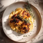 Irresistible Chicken with Creamy Mustard Cheddar Sauce Recipe - Featured Image