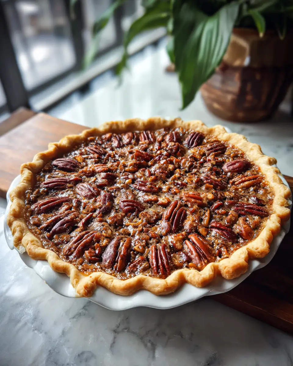 Final dish - Decadent Chocolate Bourbon Pecan Pie Recipe to Savor Every Bite