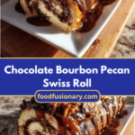 Decadent Chocolate Bourbon Pecan Swiss Roll Recipe You Need to Try