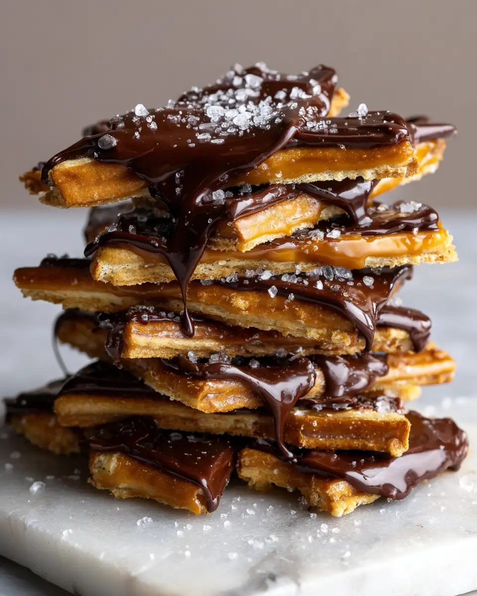 Final dish - Irresistible Churro Saltine Toffee Recipe You Need to Try Today