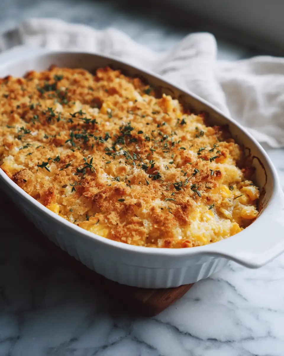 Creamy Comfort Corn Casserole Recipe You Have to Try - Featured Image