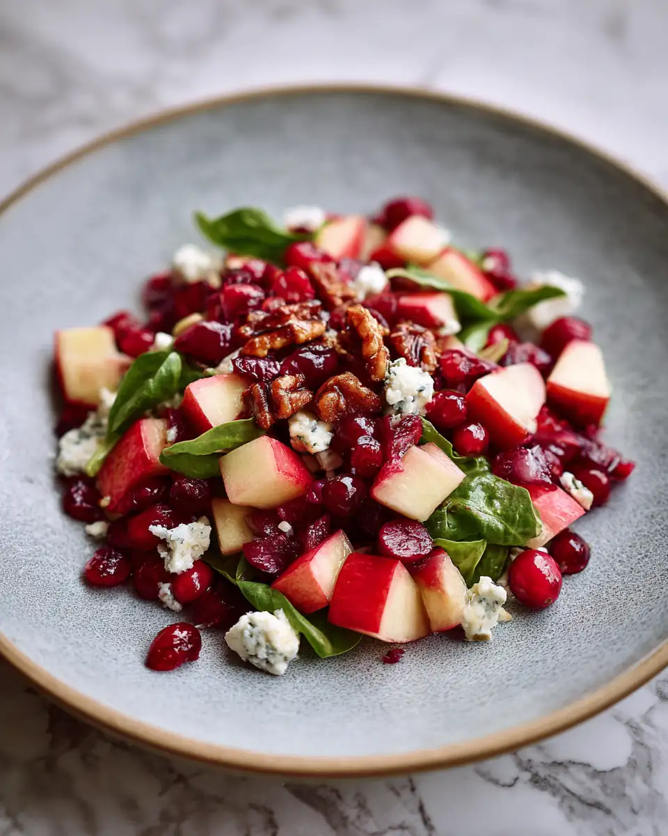 Fresh and Flavorful Cranberry Apple Salad Recipe to Brighten Your Day - Featured Image