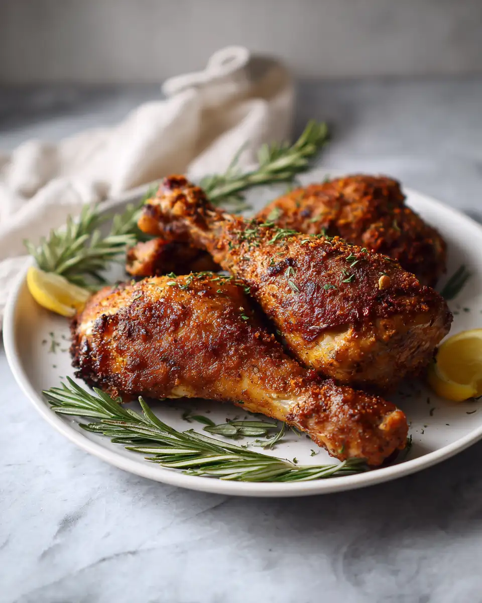 Crispy Air Fryer Turkey Legs That Will Blow Your Mind - Featured Image