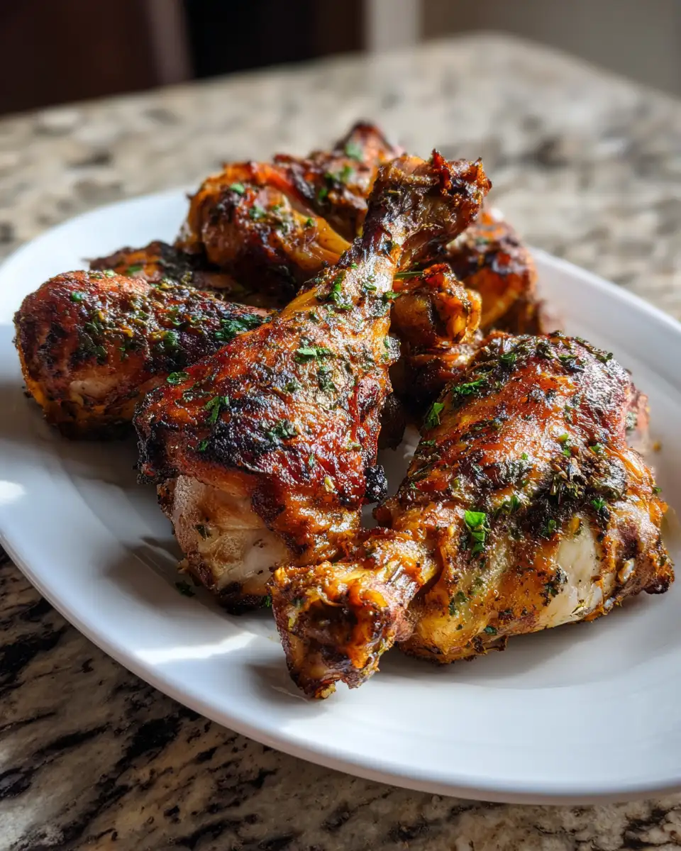 Final dish - Crispy Air Fryer Turkey Legs That Will Blow Your Mind