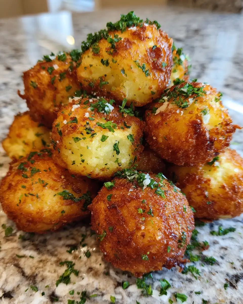 Ingredients for Irresistibly Crispy Fried Potato Balls You Have to Try