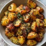 Irresistibly Crispy Garlic Butter Potatoes You Need to Try - Featured Image