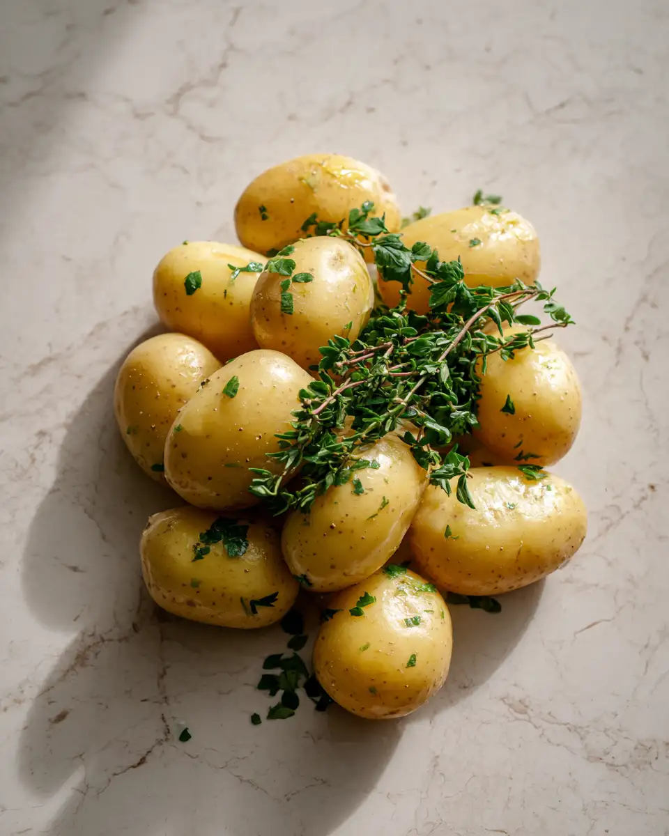 Ingredients for Irresistibly Crispy Garlic Butter Potatoes You Need to Try