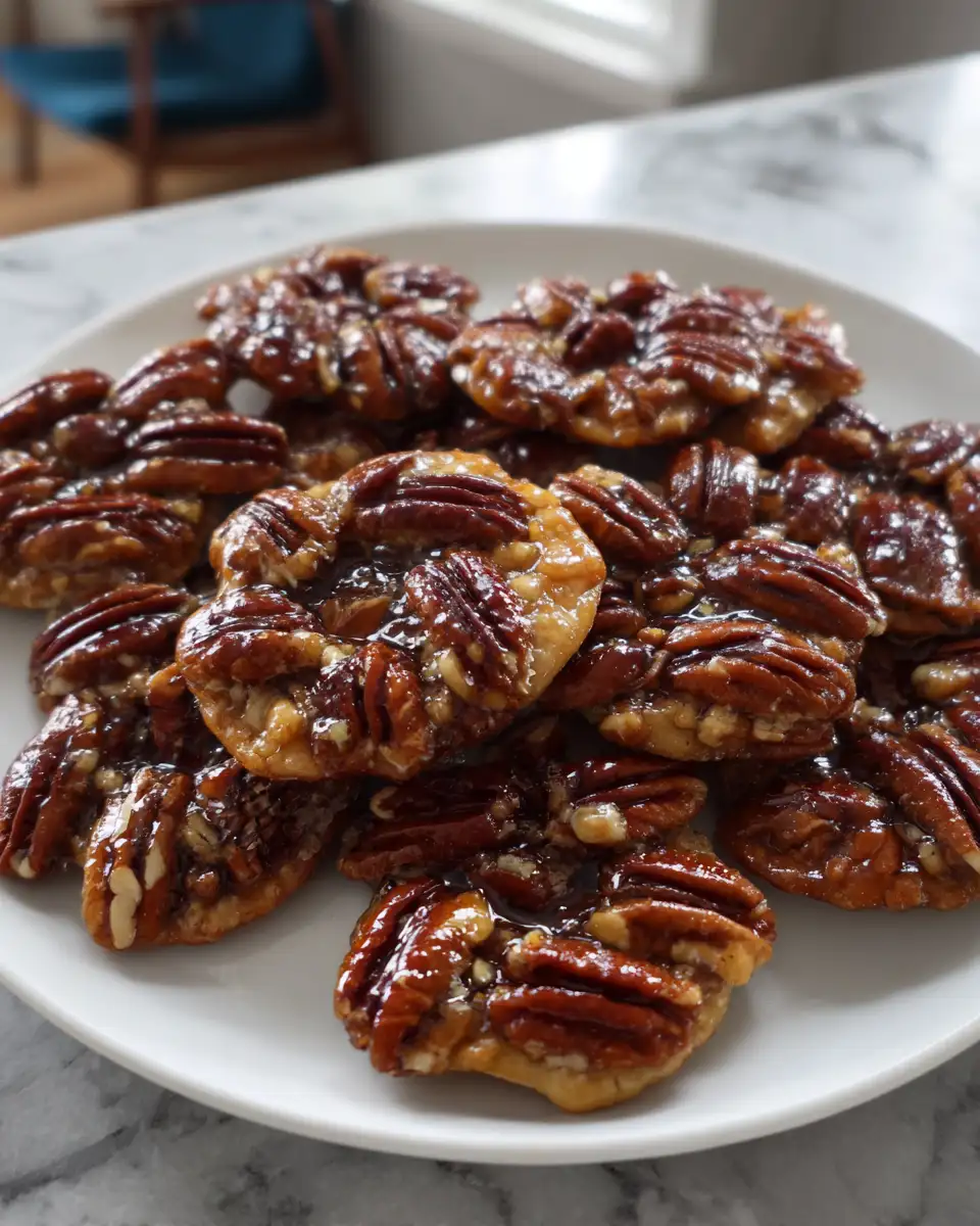 Final dish - Easy Christmas Pecan Turtles Recipe That Will Sweeten Your Holiday Celebration