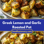 Irresistible Greek Lemon and Garlic Roasted Potatoes Recipe