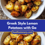 Irresistible Greek Style Lemon Potatoes with Garlic That Melt in Your Mouth