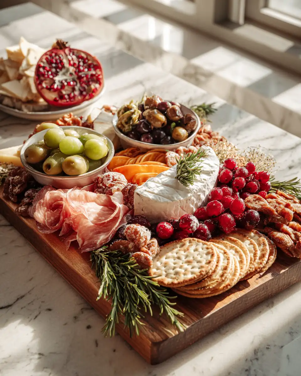 Final dish - Ultimate Guide to Creating a Stunning Holiday Charcuterie Board