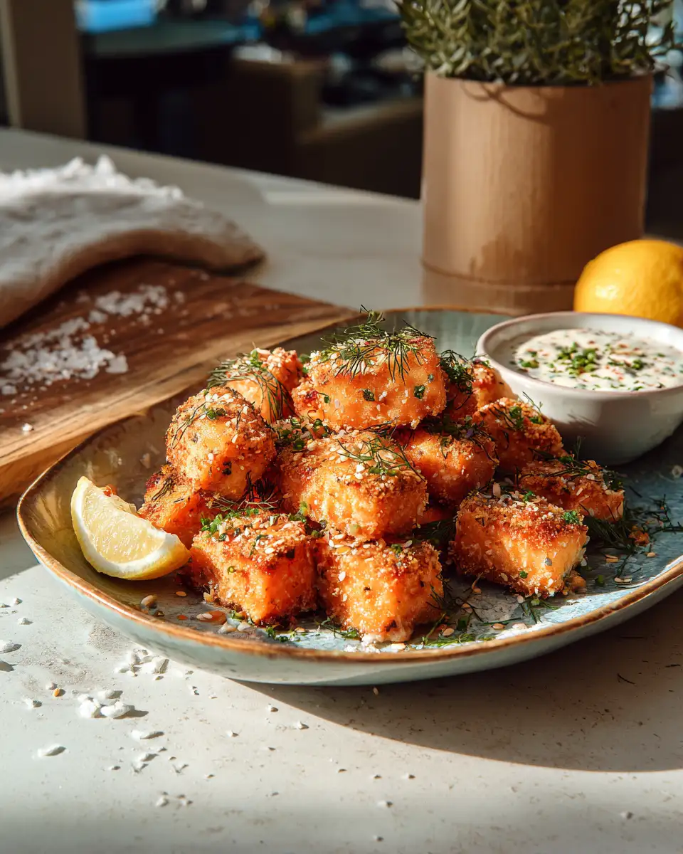 Irresistible Homemade Crispy Bang Bang Salmon Bites You Have to Try - Featured Image