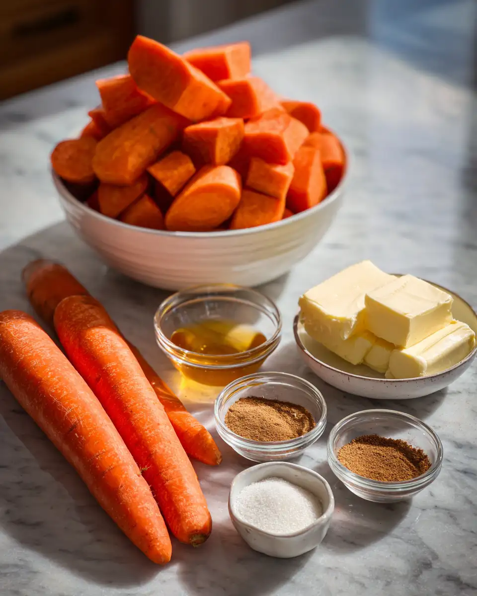 Ingredients for Sweet and Savory Delight Honey Butter Carrots You Have to Try