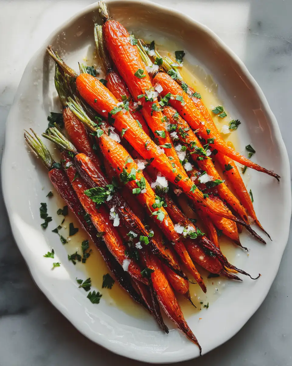 Final dish - Sweet and Savory Delight Honey Roasted Carrots You Need to Try