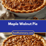 Irresistible Maple Walnut Pie Recipe That Will Sweeten Your Day